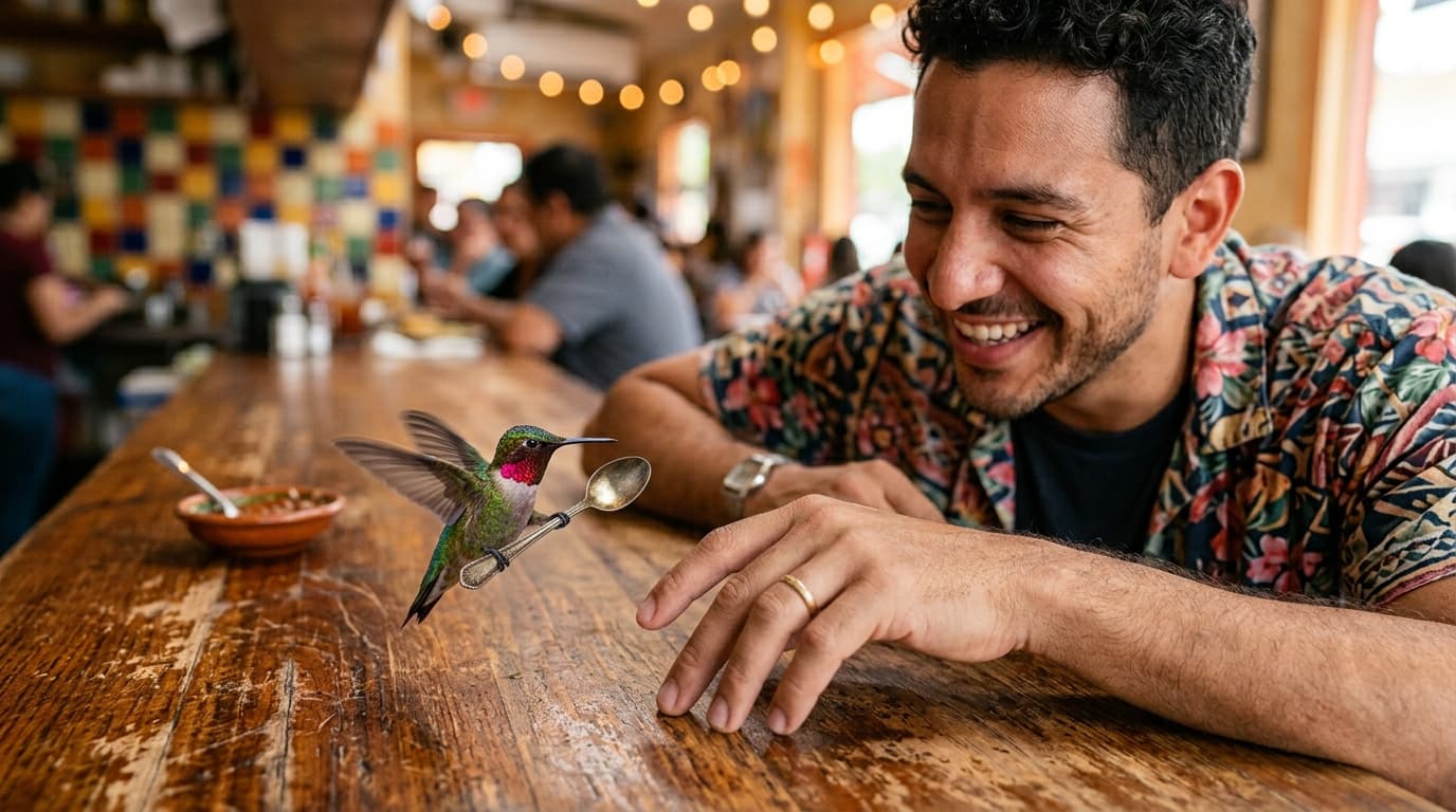 Mateo — dueño de la soda